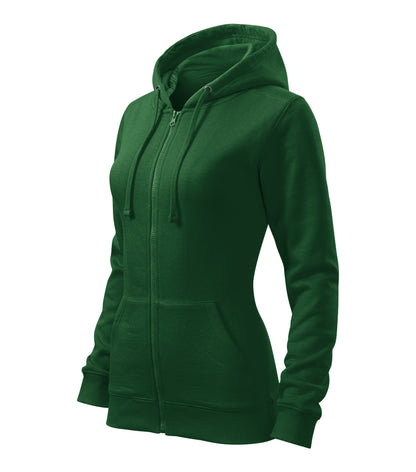 Damen Hoodie | Trendy Zipper