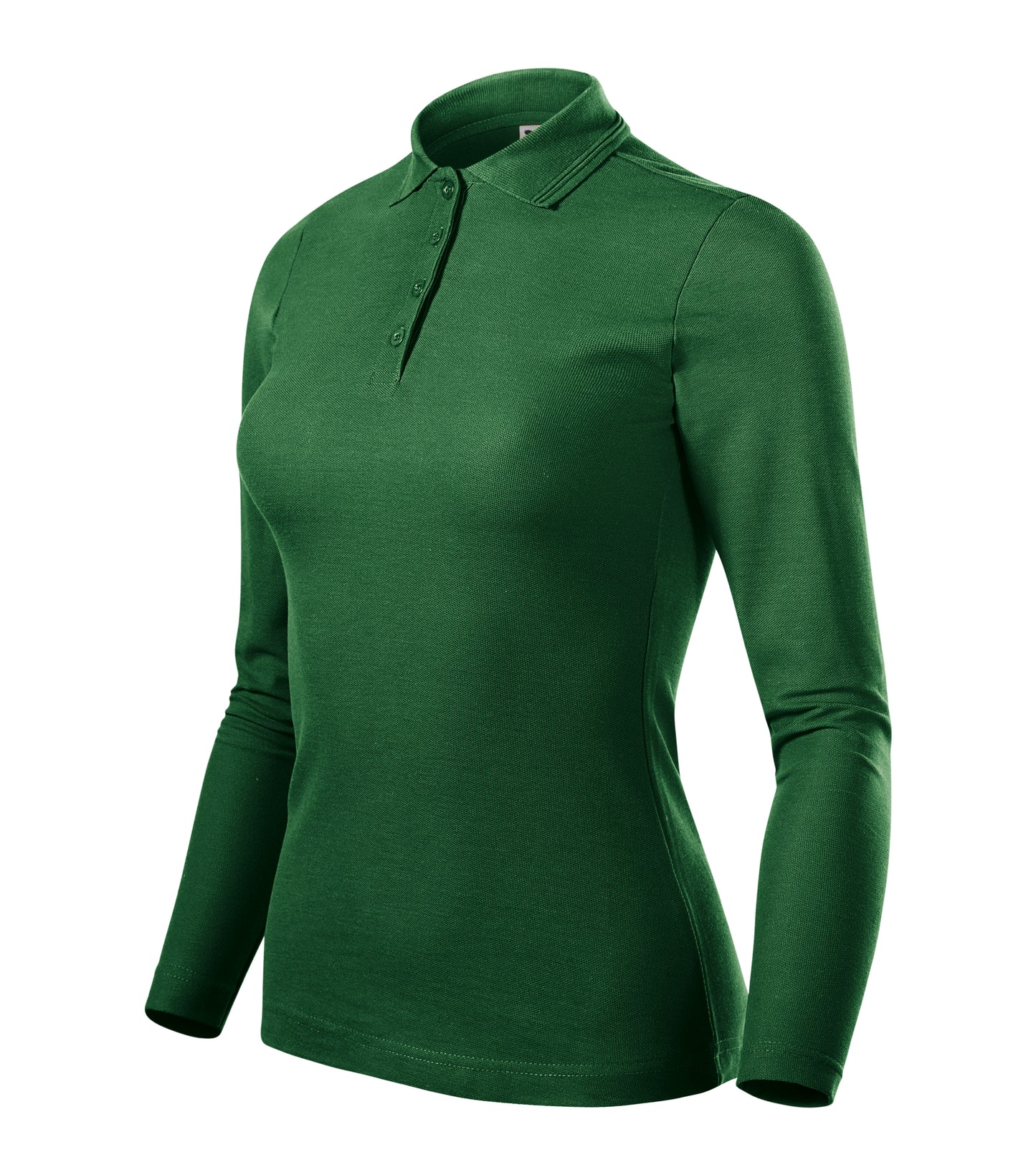Damen Langarm Poloshirt | Pique Polo