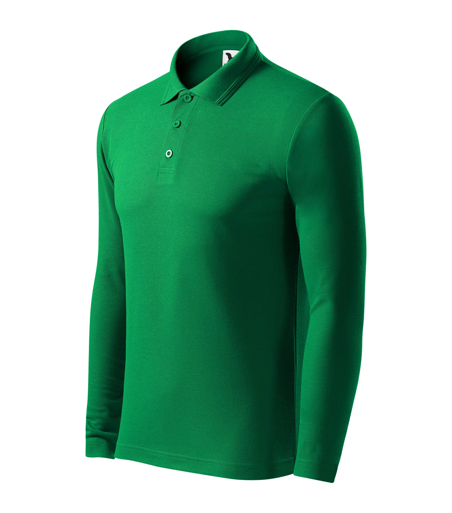 Herren Langarm Poloshirt | Pique Polo