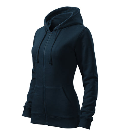 Damen Hoodie | Trendy Zipper