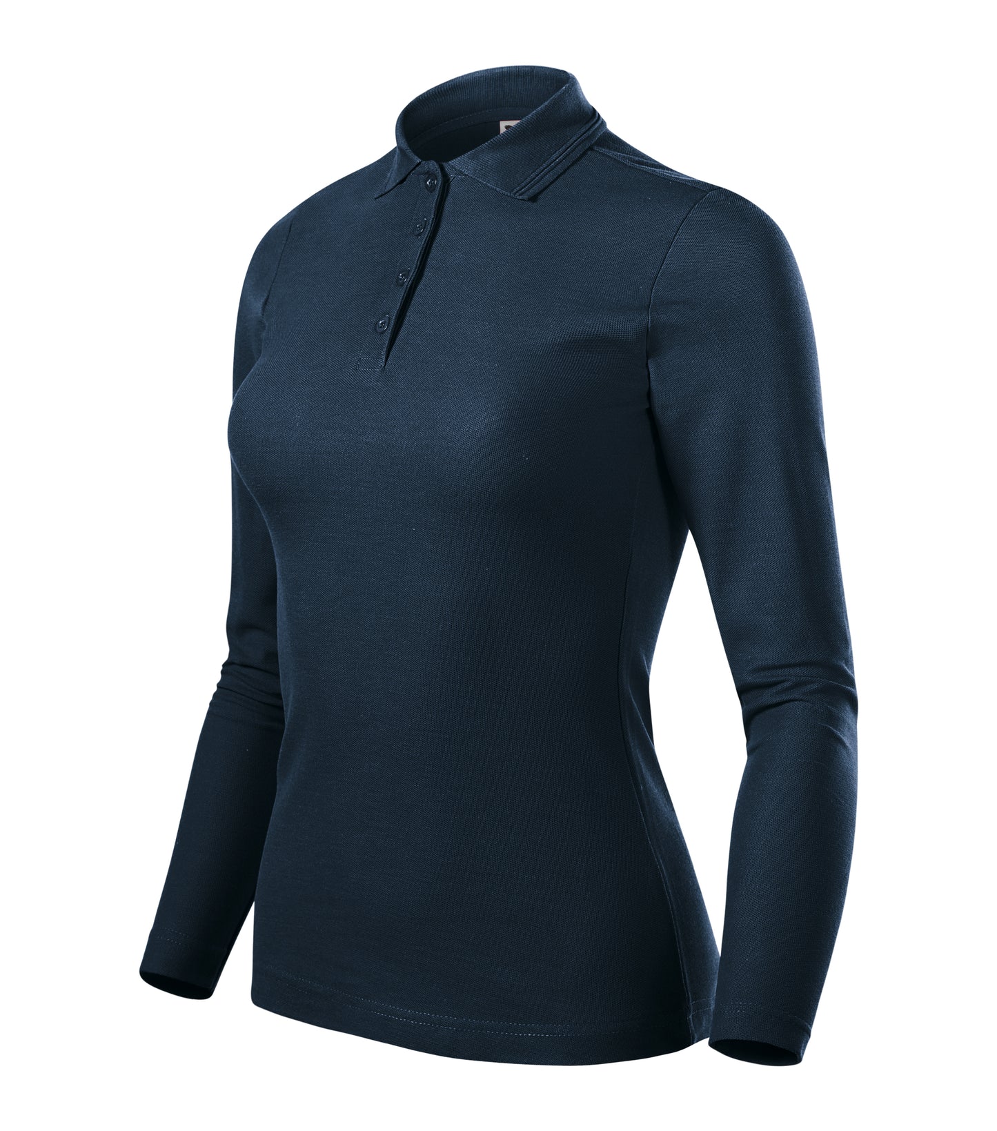 Damen Langarm Poloshirt | Pique Polo