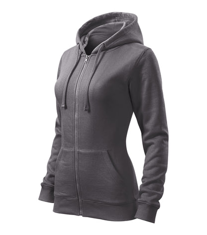 Damen Hoodie | Trendy Zipper