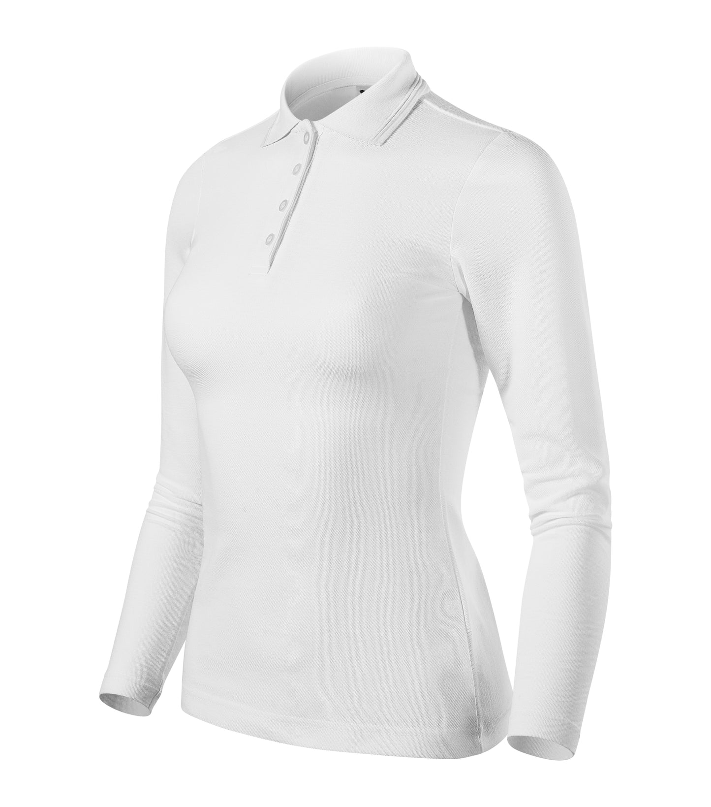 Damen Langarm Poloshirt | Pique Polo