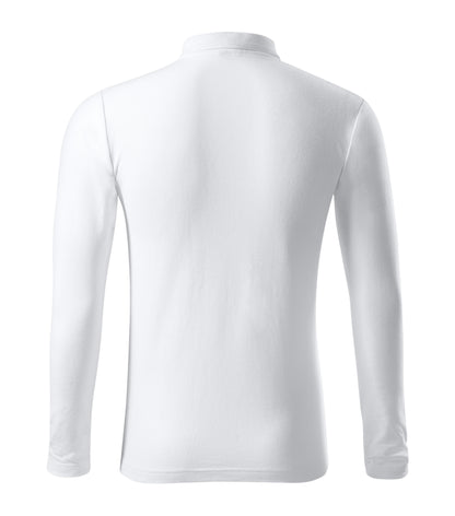 Herren Langarm Poloshirt | Pique Polo